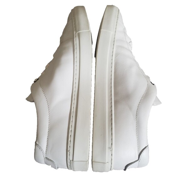 Good Man Brand Men\'s White Leather Lace-Up Sneakers Made in Italy Size 8.5 main image 5